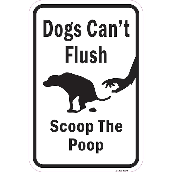Signmission Safety Sign, 12 in Height, Aluminum, 18 in Length, 25249 A-1218-25249 - main